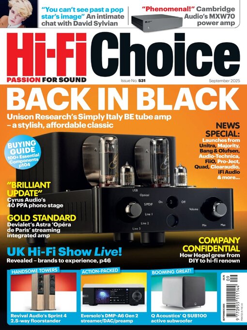Title details for Hi-Fi Choice by AV Tech Media Ltd - Available